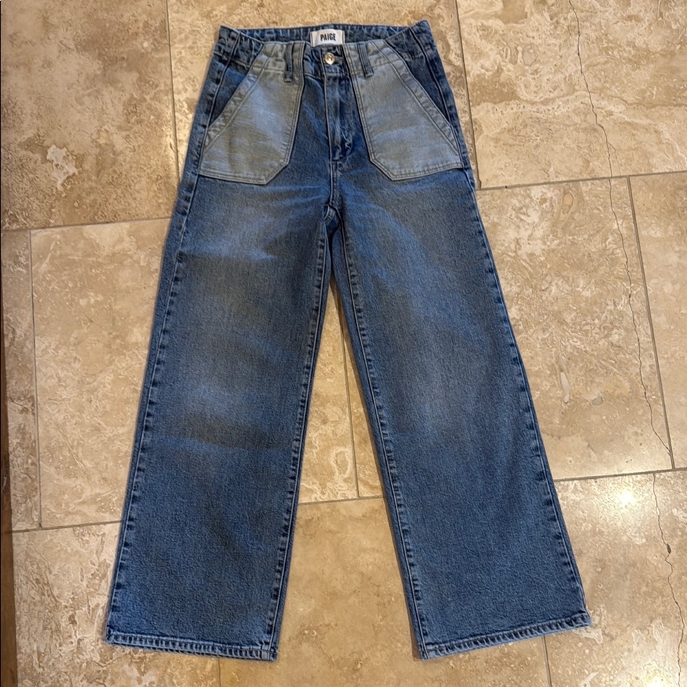 Paige Sasha Ankle w Reverse Utility Pockets